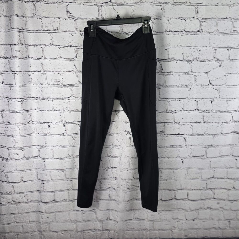 Victorias Secret Sport Black Leggings Logo Spellout Size 2